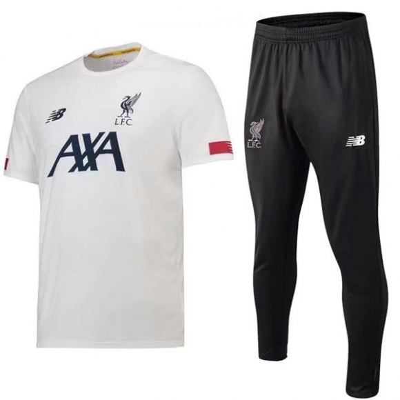 Formazione Liverpool Set Completo 2019/20 Bianco Nero