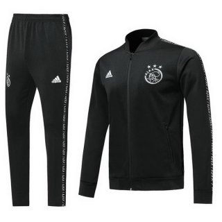 Felpa Ajax 2019/20 Nero Bianco