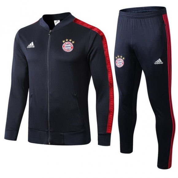 Felpa Bayern Munich 2019/20 Blu Rosso