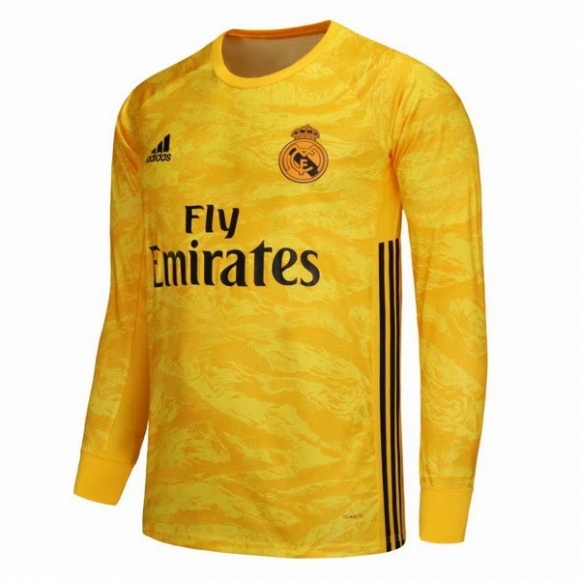 Maglia Real Madrid Home ML Portiere 2019/20 Giallo