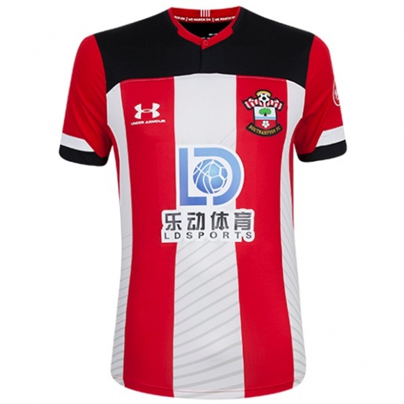Maglia Southampton Under Armour Home 2019/20 Rosso Bianco