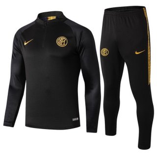 Felpa Inter 2019/20 Nero Giallo