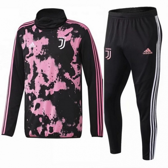 Felpa Juventus 2019/20 Nero Rosa Bianco