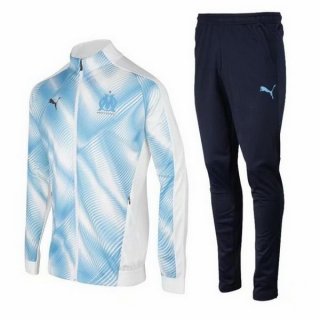 Felpa Marseille 2019/20 Blu Luce