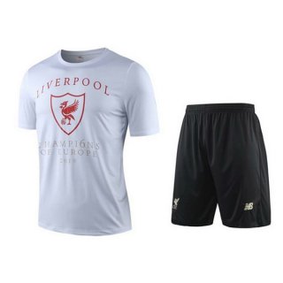 Formazione Liverpool Set Completo 2019/20 Bianco Nero Rosso