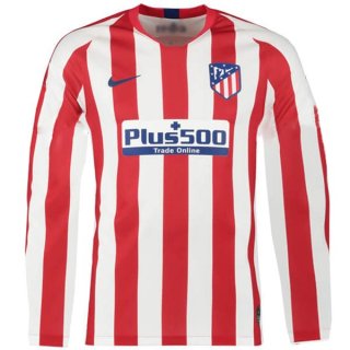 Maglia Athletic Madrid Home ML 2019/20 Rosso