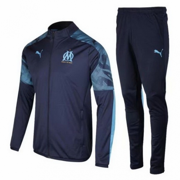 Felpa Marseille 2019/20 Blu Navy