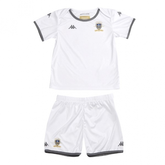 Maglia Leeds United Home Bambino 2019/20 Bianco