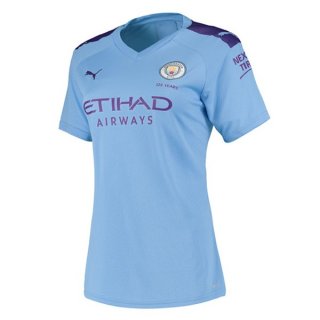 Maglia Manchester City Home Donna 2019/20 Blu