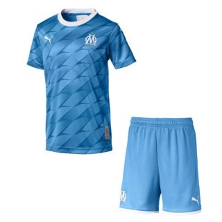 Maglia Marseille Away Bambino 2019/20 Blu