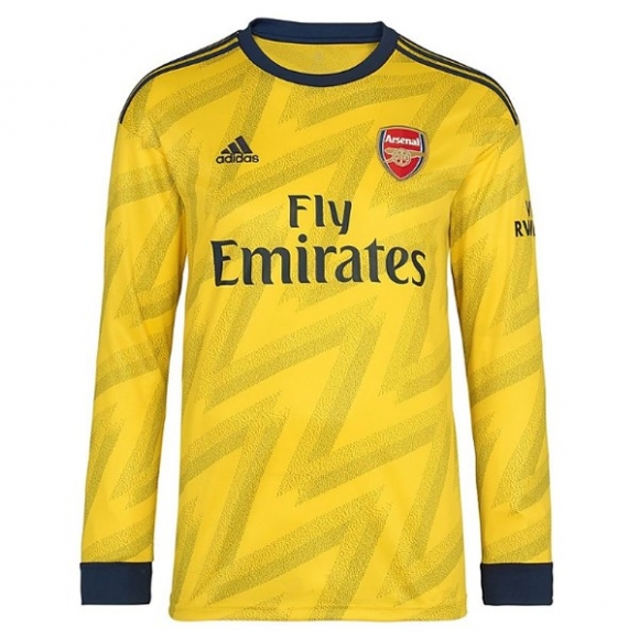 Maglia Arsenal Away ML 2019/20 Giallo