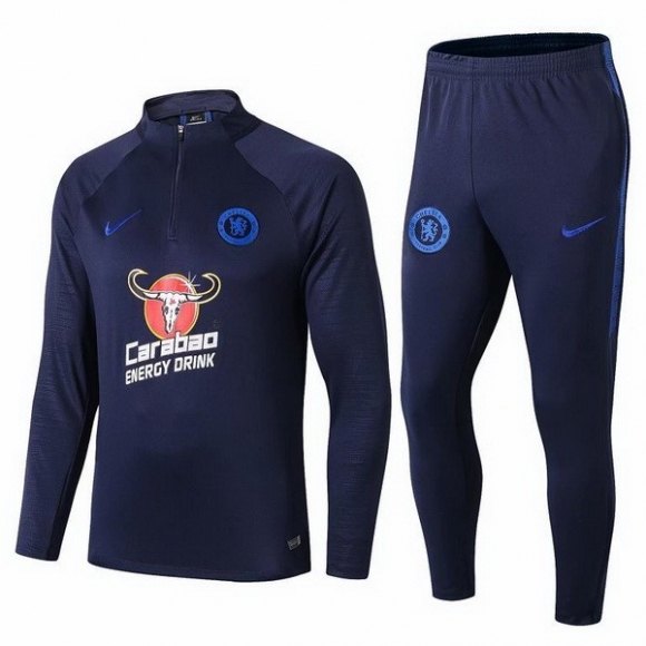 Felpa Chelsea 2019/20 Blu Bianco