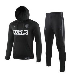 JORDAN Felpa Paris Saint Germain 2019/20 Nero Bianco