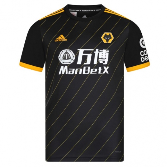 Maglia Wolves Away 2019/20 Nero