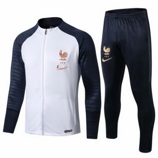 Felpa Francia 2019/20 Bianco Blu