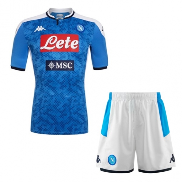 Maglia Napoli Home Bambino 2019/20 Blu