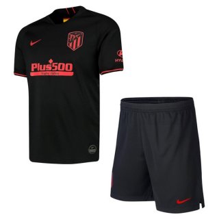 Maglia Atletico Madrid Away Bambino 2019/20 Nero