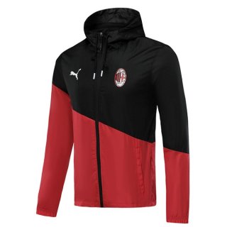 Felpa a Vento AC Milan 2019/20 Nero Rosso