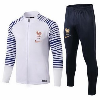 Felpa Francia 2019/20 Bianco Oro