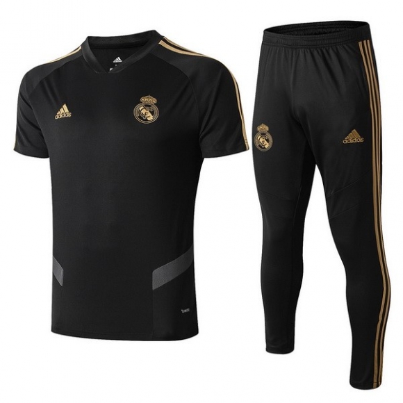 Formazione Real Madrid Set Completo 2019/20 Nero Giallo