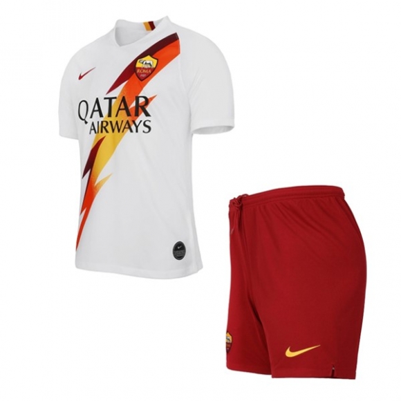 Maglia AS Roma Away Bambino 2019/20 Bianco