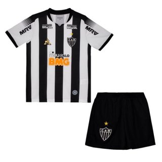 Maglia Atlético Mineiro Home Bambino 2019/20 Nero