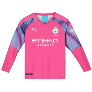 Maglia Manchester City ML Portiere 2019/20 Rosa