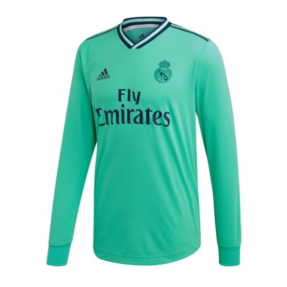 Maglia Real Madrid Terza ML 2019/20 Verde