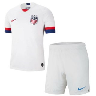 Maglia Stati Uniti Home Bambino 2019 Bianco