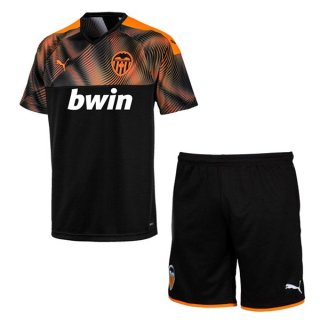 Maglia Valencia Away Bambino 2019/20 Arancione Nero