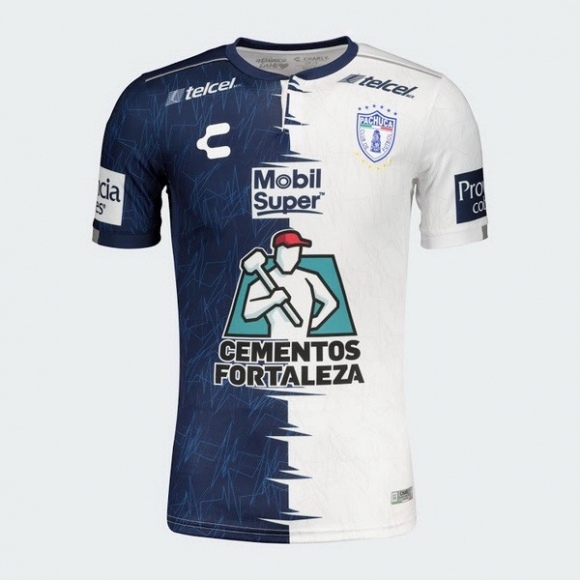 Maglia Pachuca Home 2019/20 Blu Bianco