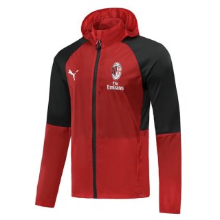 Felpa a Vento AC Milan 2019/20 Rosso Nero