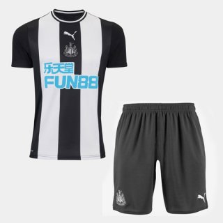 Maglia Newcastle United Home Bambino 2019/20 Bianco Nero