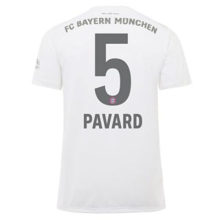 Maglia Bayern Munich NO.5 Pavard Away 2019/20 Bianco