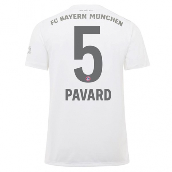 Maglia Bayern Munich NO.5 Pavard Away 2019/20 Bianco