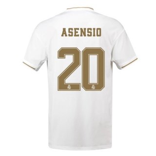 Maglia Real Madrid NO.20 Asensio Home 2019/20 Bianco