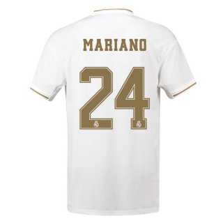 Maglia Real Madrid NO.24 Mariano Home 2019/20 Bianco