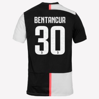 Maglia Juventus NO.30 Bentancur Home 2019/20 Bianco Nero