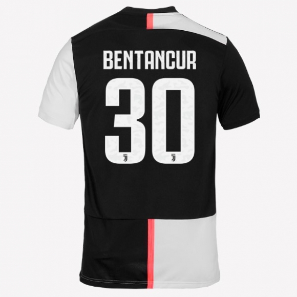 Maglia Juventus NO.30 Bentancur Home 2019/20 Bianco Nero