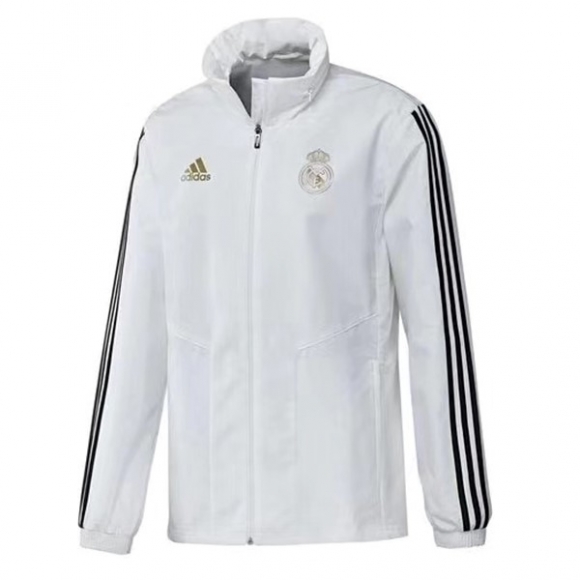 Giacca a vento Real Madrid 2019/20 Bianco Nero