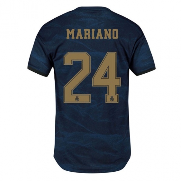 Maglia Real Madrid NO.24 Mariano Away 2019/20 Blu