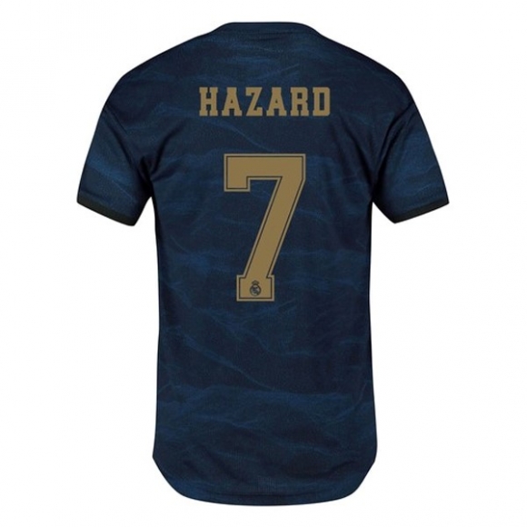 Maglia Real Madrid NO.7 Hazard Away 2019/20 Blu