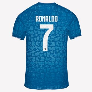 Maglia Juventus NO.7 Ronaldo Terza 2019/20 Blu