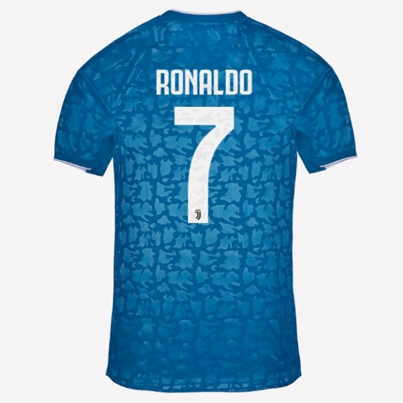 Maglia Juventus NO.7 Ronaldo Terza 2019/20 Blu