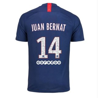 Maglia Paris Saint Germain NO.14 Juan Bernat Home 2019/20 Blu