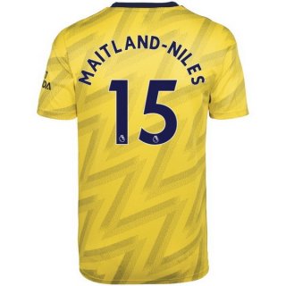 Maglia Arsenal NO.15 Maitland Niles Away 2019/20 Giallo