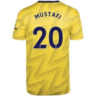 Maglia Arsenal NO.20 Mustafi Away 2019/20 Giallo