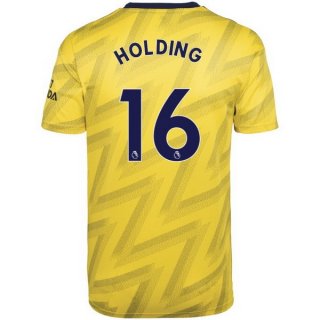 Maglia Arsenal NO.16 Holding Away 2019/20 Giallo