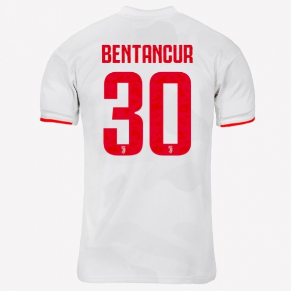 Maglia Juventus NO.30 Bentancur Away 2019/20 Grigio Bianco