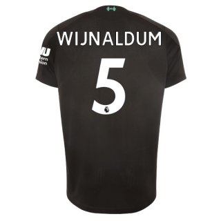 Maglia Liverpool NO.5 Wijnaldum Terza 2019/20 Nero